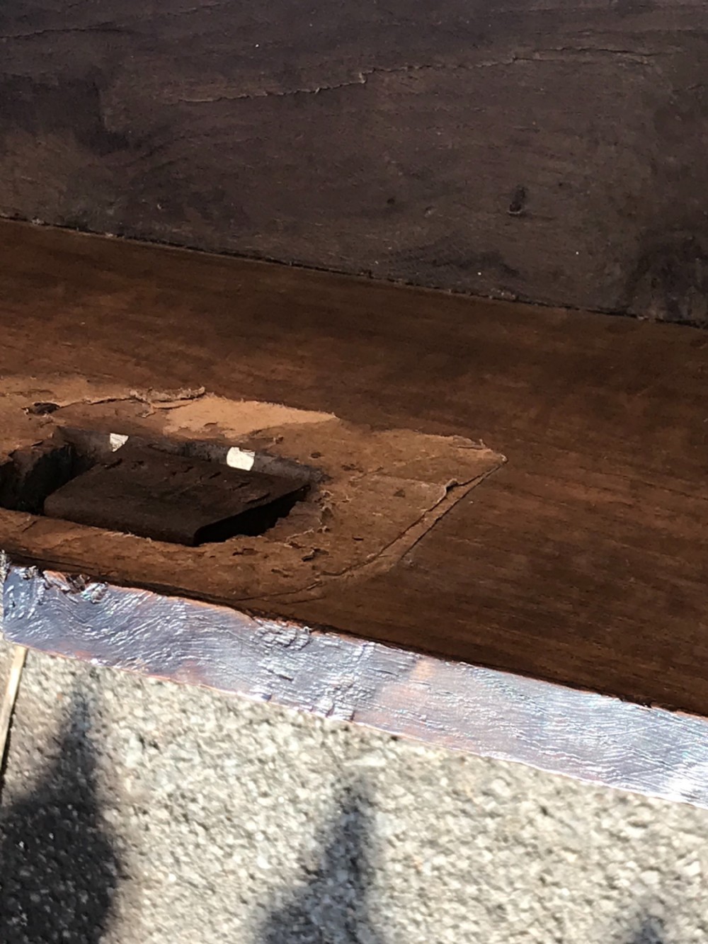 Oak 18th century coffer View XXV