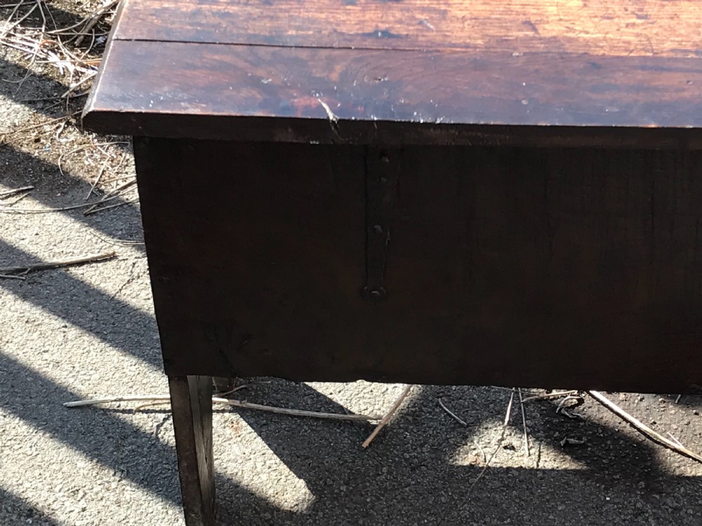 Oak 18th century coffer View XXVI