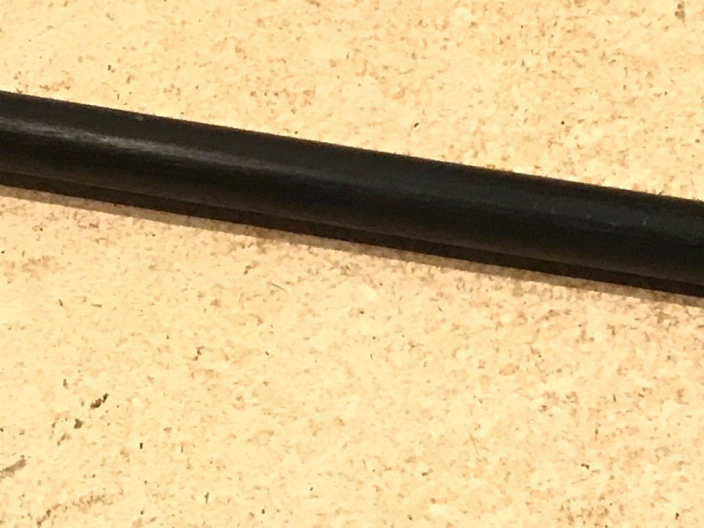 Gentleman’s walking stick sword stick with silver mount and horn crook handle View V