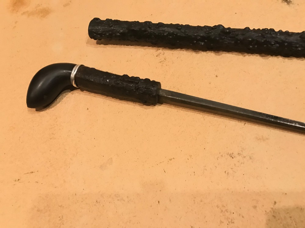 Irish Blackthorn gentleman’s walking stick sword stick View XXIV
