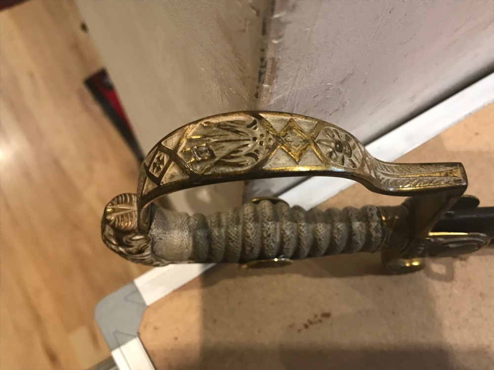German officers military 1ww sword View X
