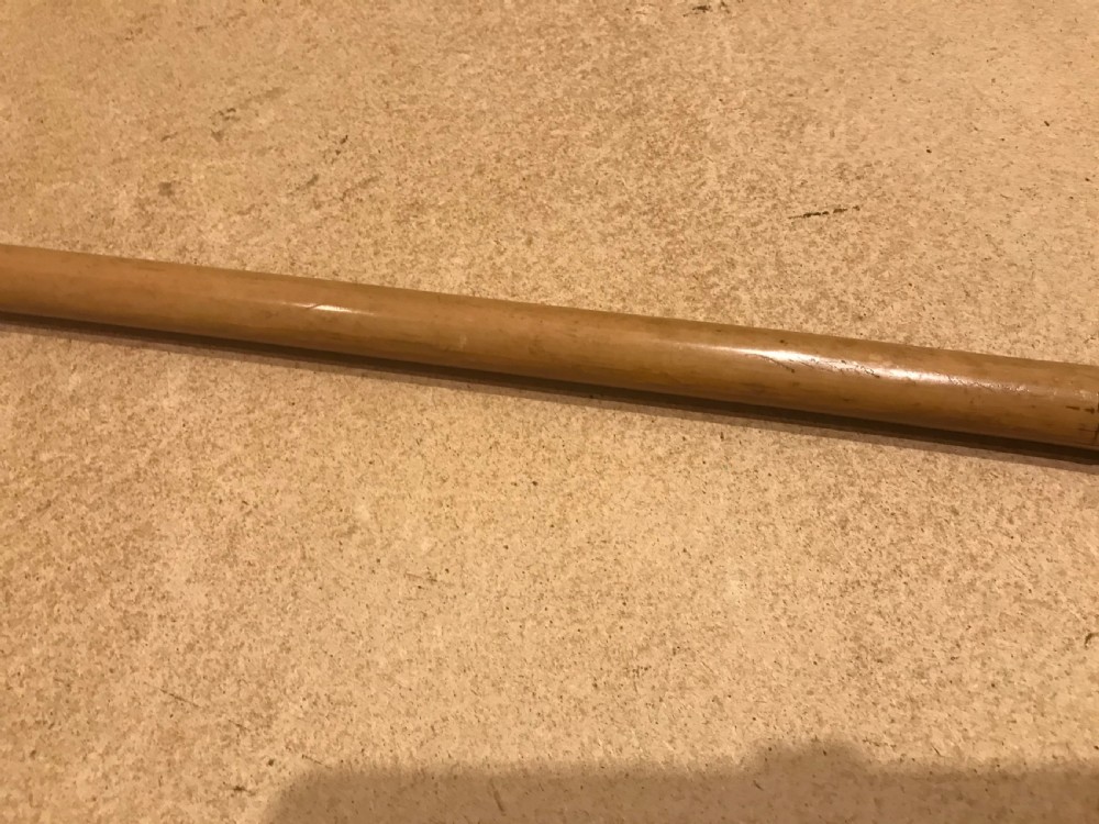 Gentleman’s walking stick sword stick with silver mount  View III