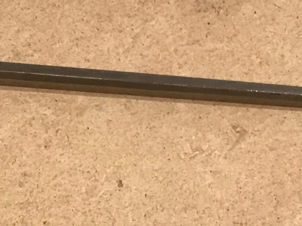 Gentleman’s walking stick sword stick with silver mount  View XII