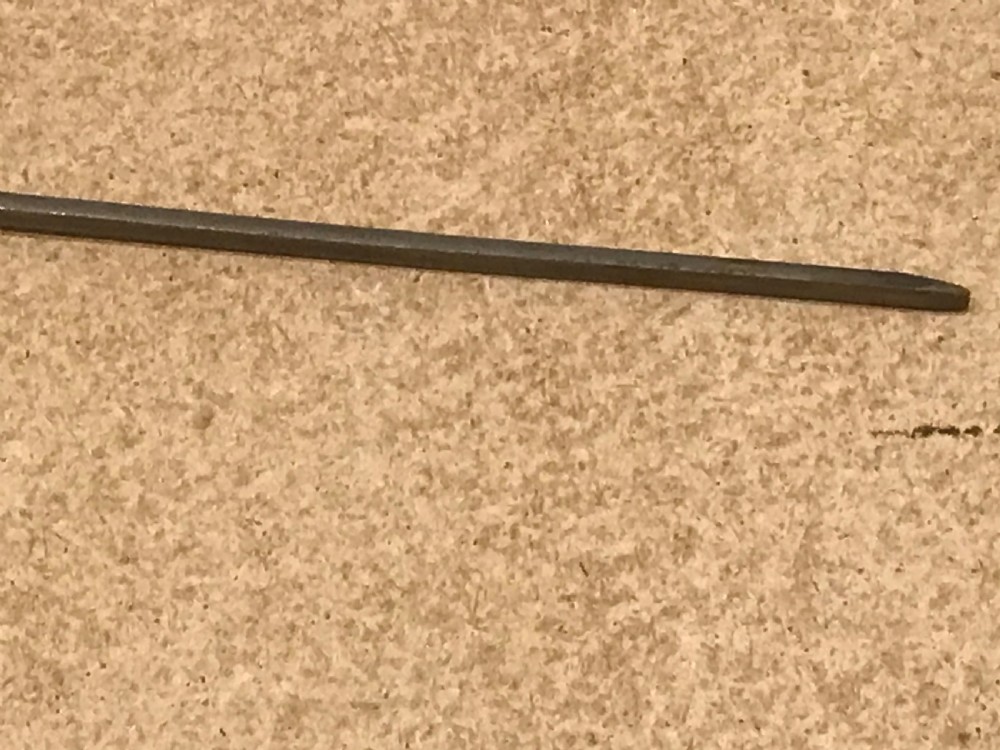Gentleman’s walking stick sword stick with silver mount  View XV