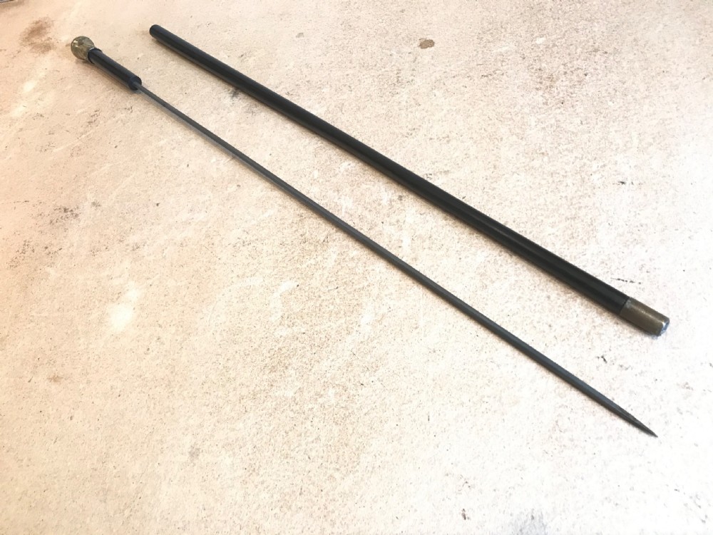 Gentleman’s walking stick sword stick  View XII