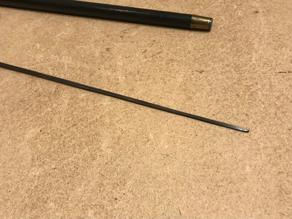 Superb gentleman’s walking stick sword stick  View X