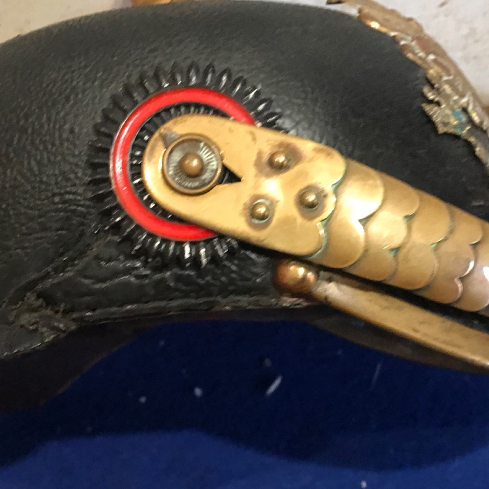 German 1ww picklehaube officers helmet View VI