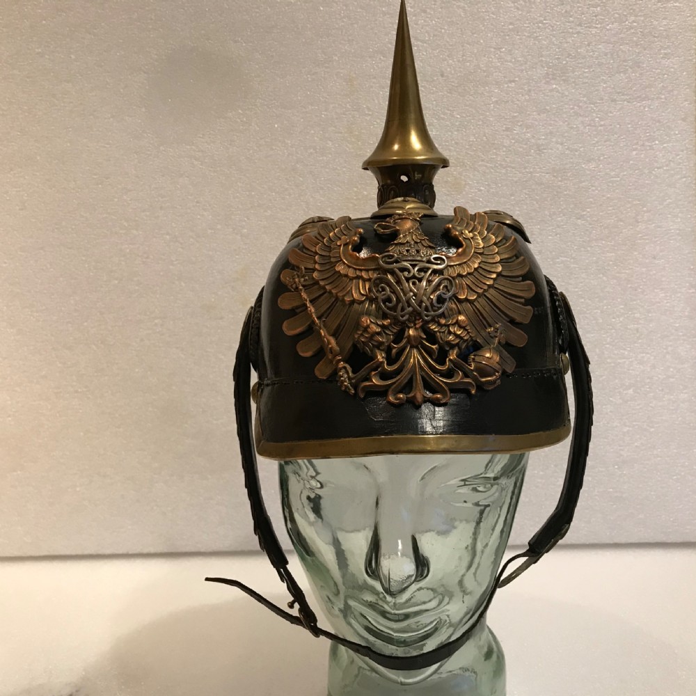 Imperial German officer’s helmet View VIII