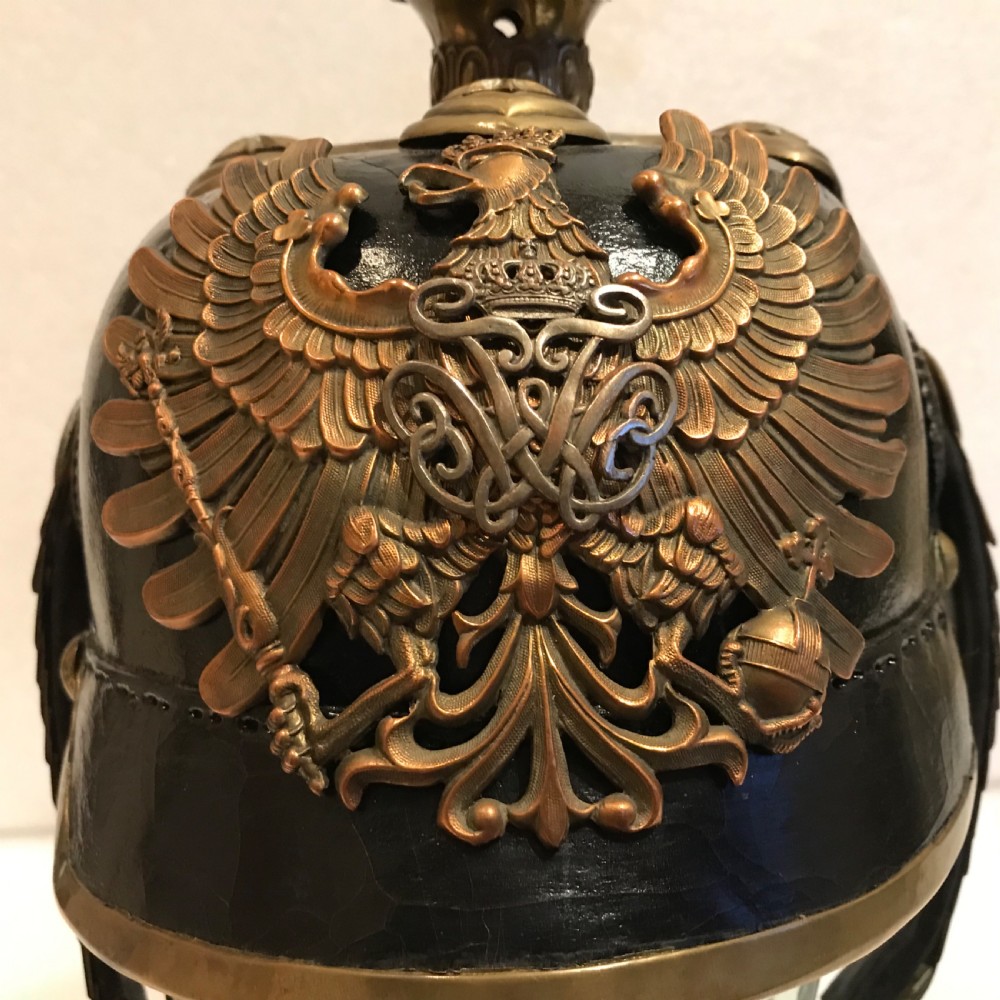 Imperial German officer’s helmet View IX