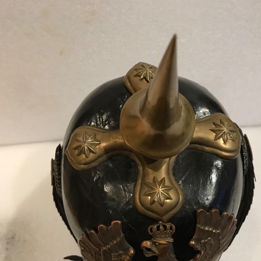 Imperial German officer’s helmet View X