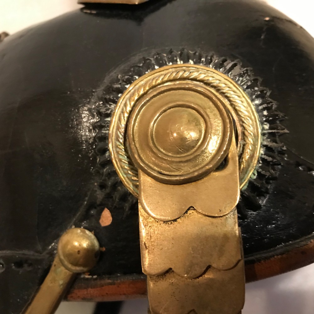 Imperial German officer’s helmet View XII