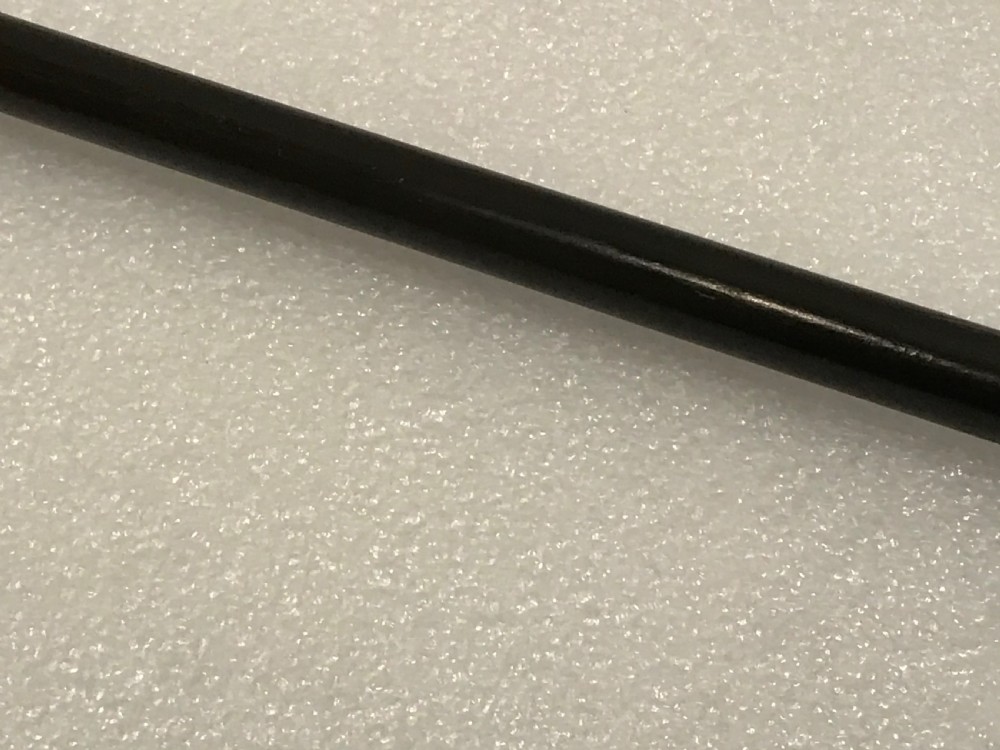 Gentleman’s walking stick sword stick ebony & Silver top hallmarked for Birmingham 1918 View VI