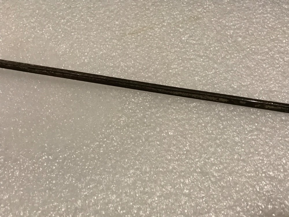 Gentleman’s walking stick sword stick ebony & Silver top hallmarked for Birmingham 1918 View XVIII