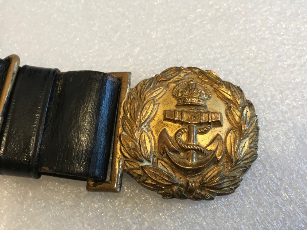 Royal Navy  GRV Officers Sword and belt View III
