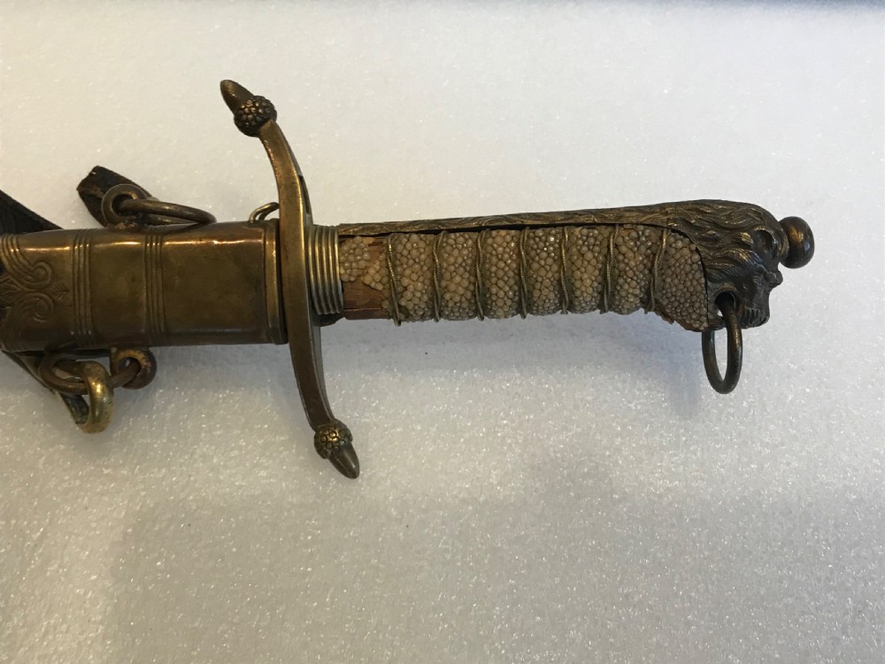 Royal Navy  GRV Officers Sword and belt View V