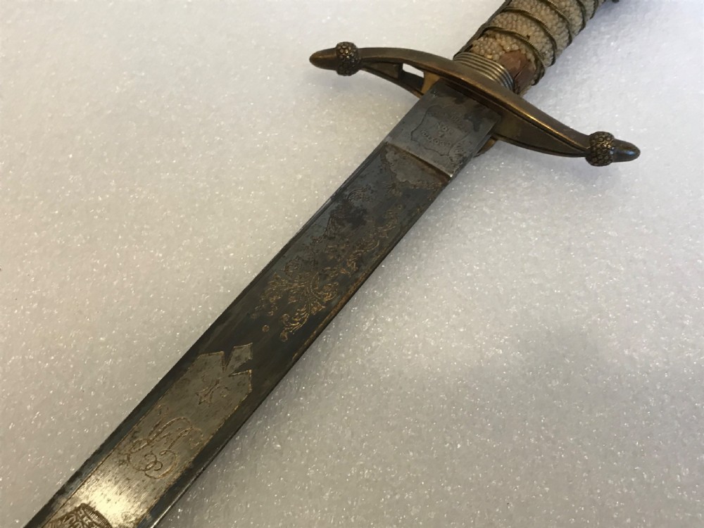 Royal Navy  GRV Officers Sword and belt View VII