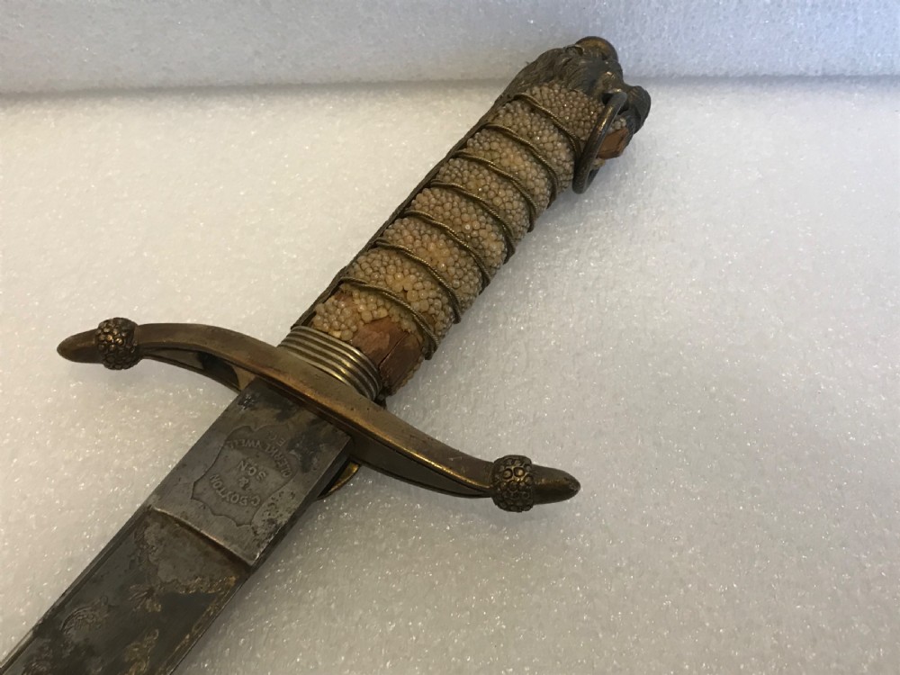 Royal Navy  GRV Officers Sword and belt View VIII