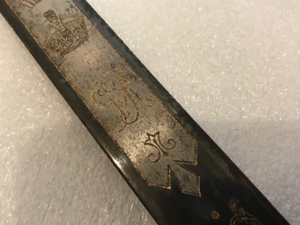 Royal Navy  GRV Officers Sword and belt View XII