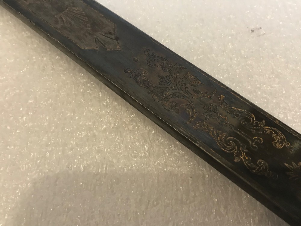 Royal Navy  GRV Officers Sword and belt View XIX