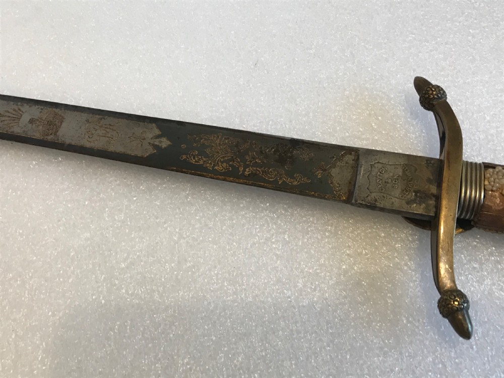 Royal Navy  GRV Officers Sword and belt View XXIV
