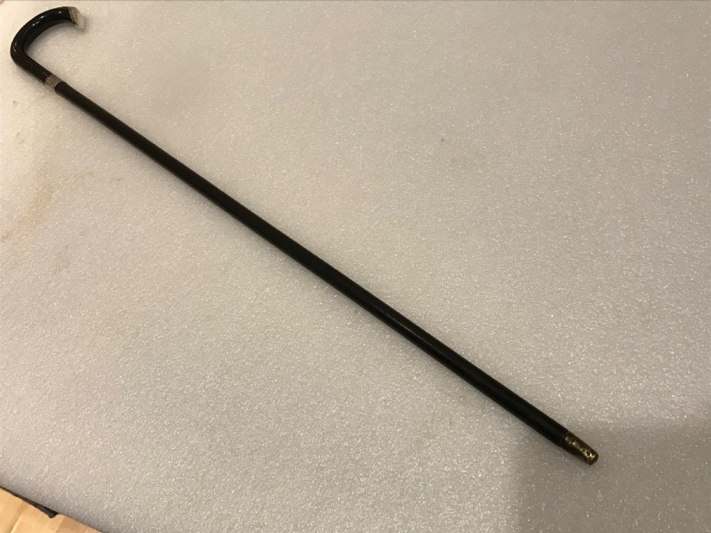 Gentleman’s ebony walking stick sword stick 