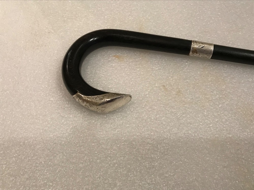 Gentleman’s ebony walking stick sword stick  View III