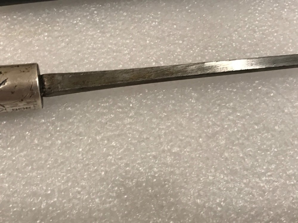 Gentleman’s ebony walking stick sword stick  View XIV
