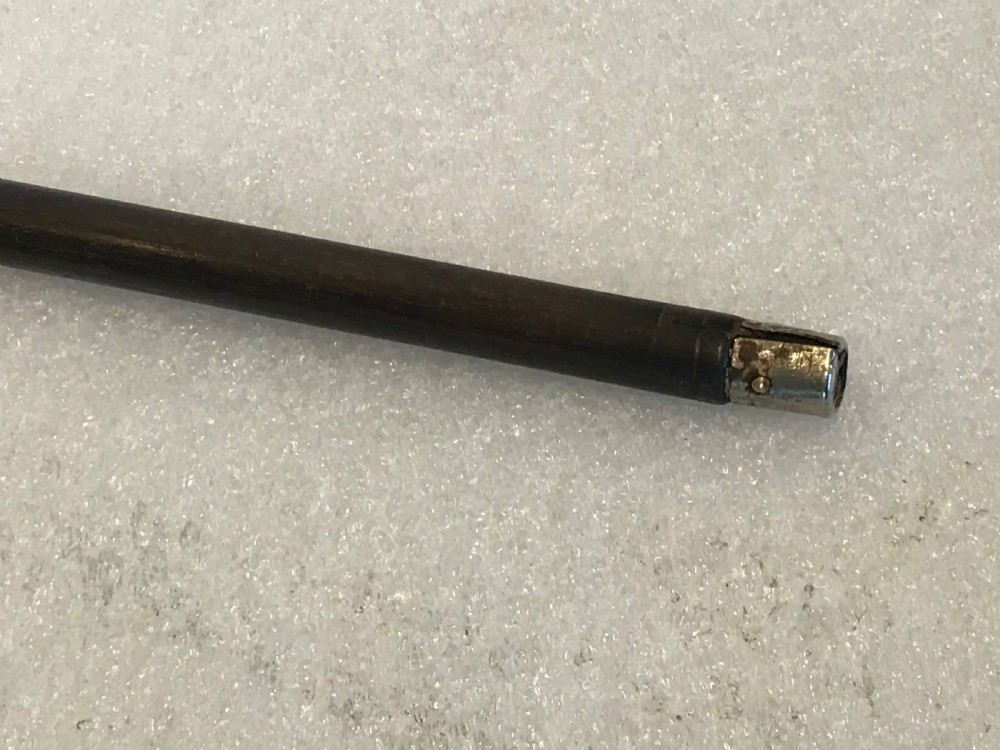 Gentleman’s walking stick sword stick with silver mounts  View V