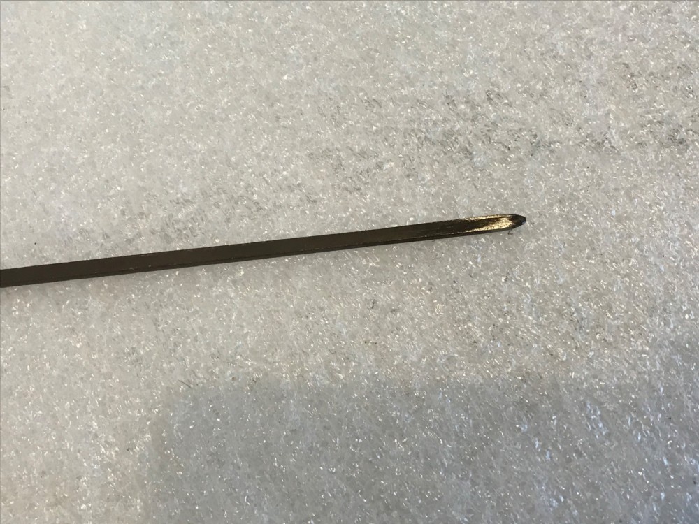Gentleman’s walking stick sword stick with silver mounts  View XX