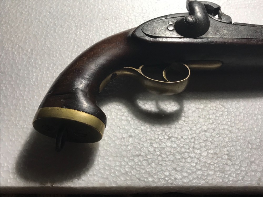 Percussion pistol Enfield 1855 View IV