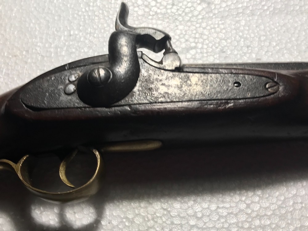 Percussion pistol Enfield 1855 View V