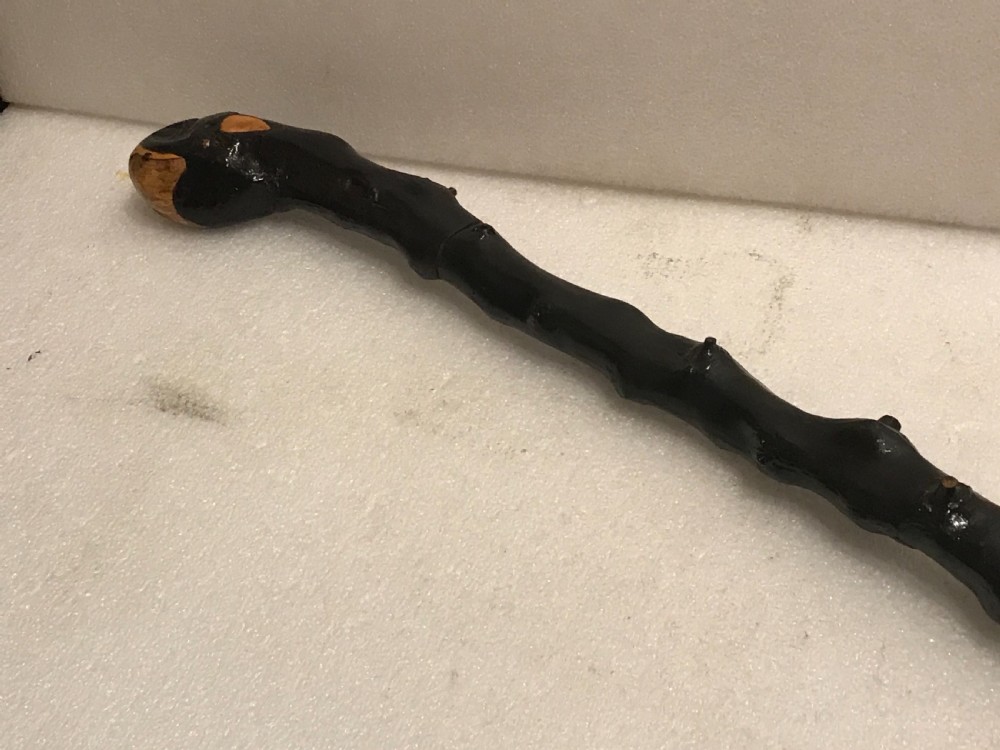 Irish Blackthorn walking stick sword stick  View VI