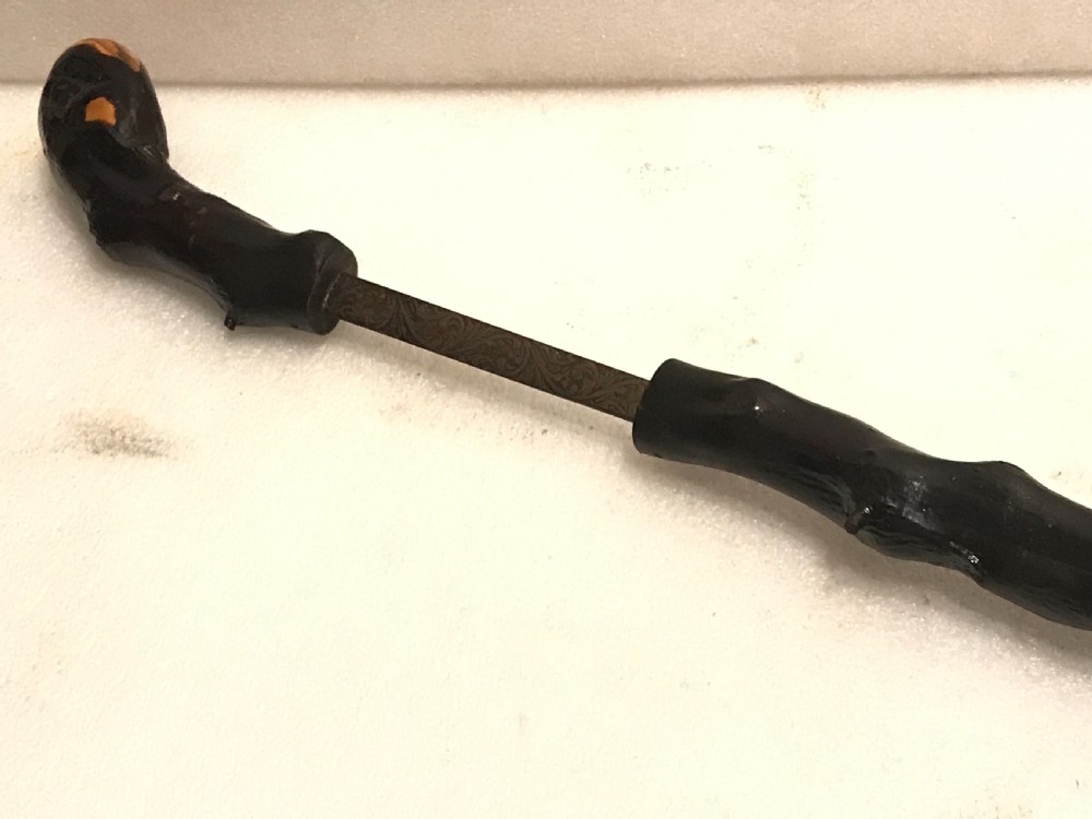 Irish Blackthorn walking stick sword stick  View XIV
