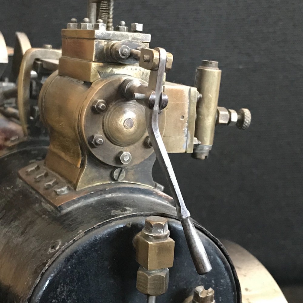 Steam engine late 1900’s scratch built View IX