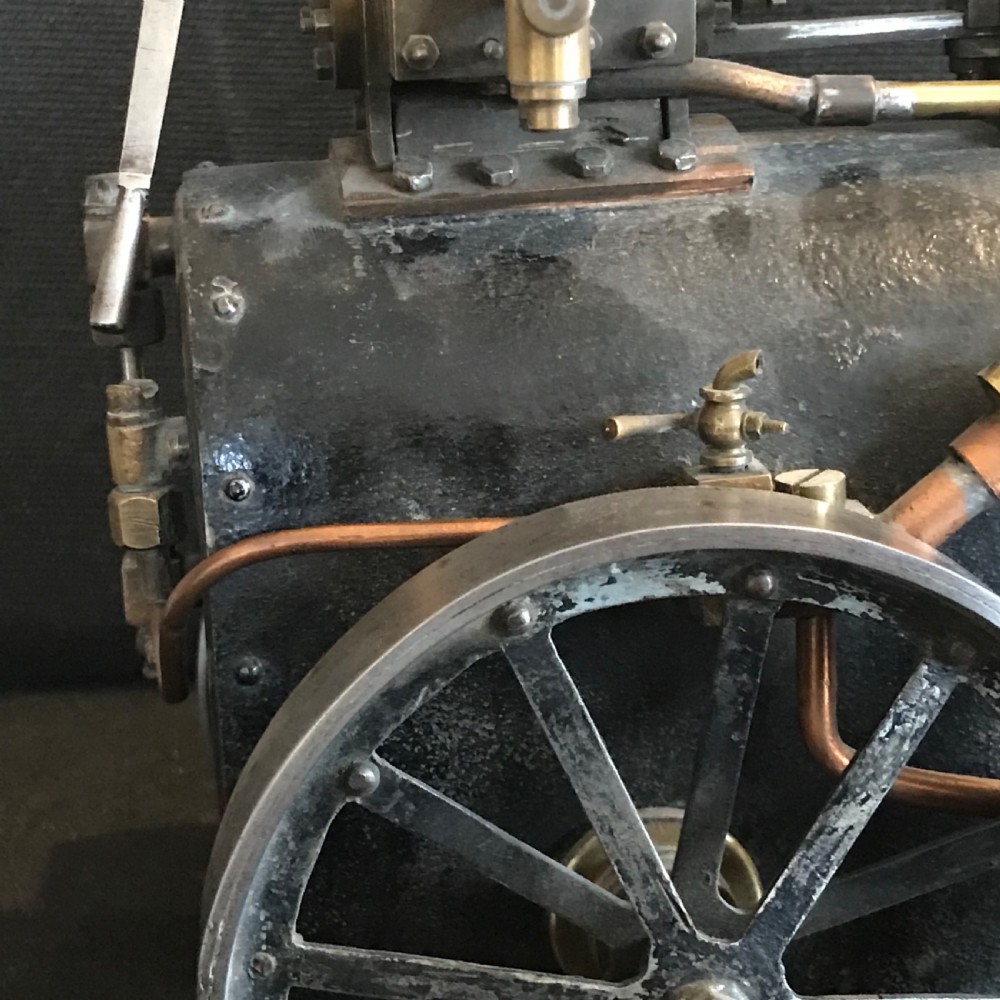 Steam engine late 1900’s scratch built View XVII