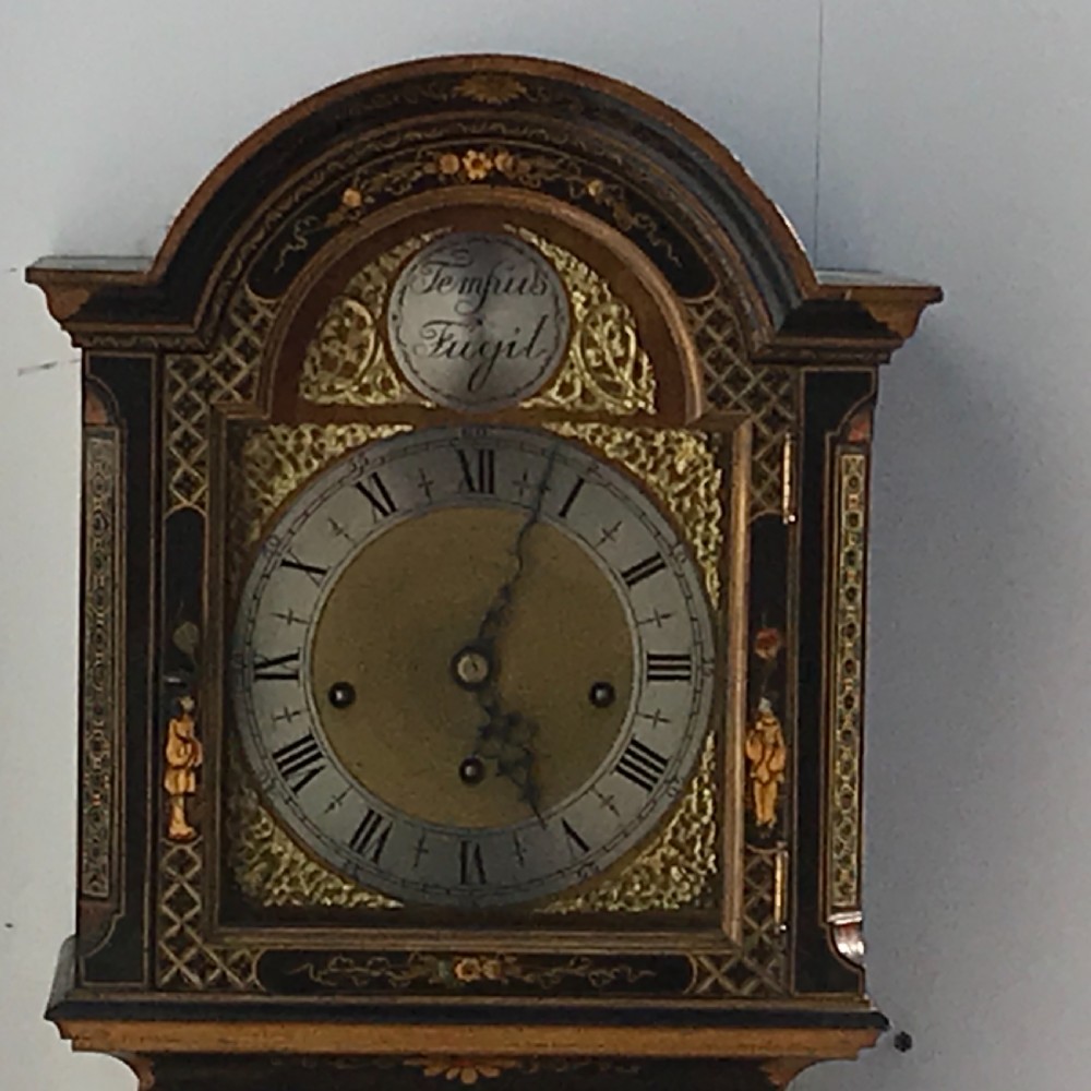 Grandmothers clock, chinoiserie paintings stunning work View IV