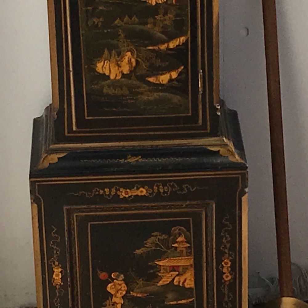Grandmothers clock, chinoiserie paintings stunning work View VI