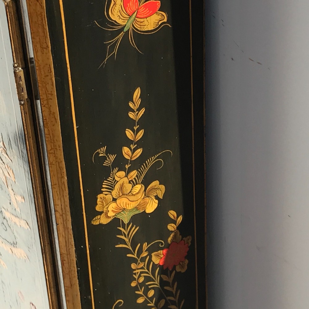 Grandmothers clock, chinoiserie paintings stunning work View IX
