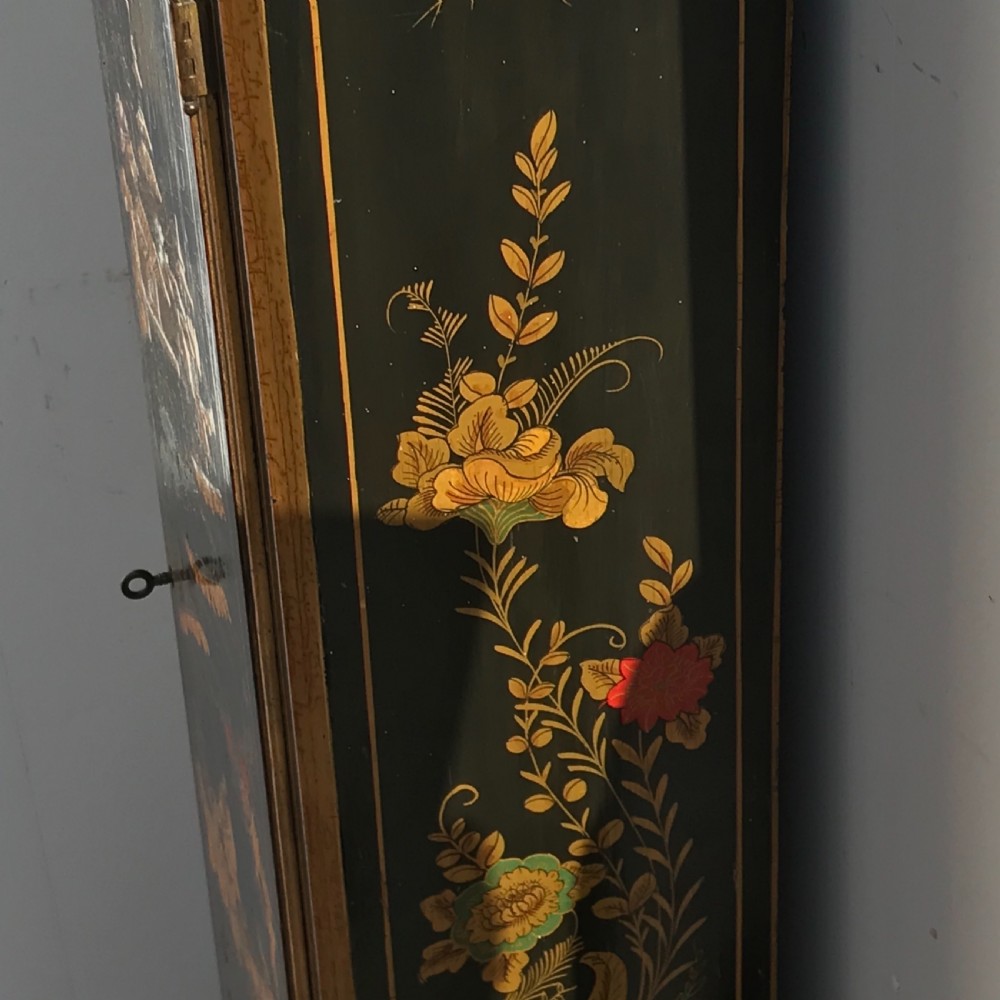 Grandmothers clock, chinoiserie paintings stunning work View XII