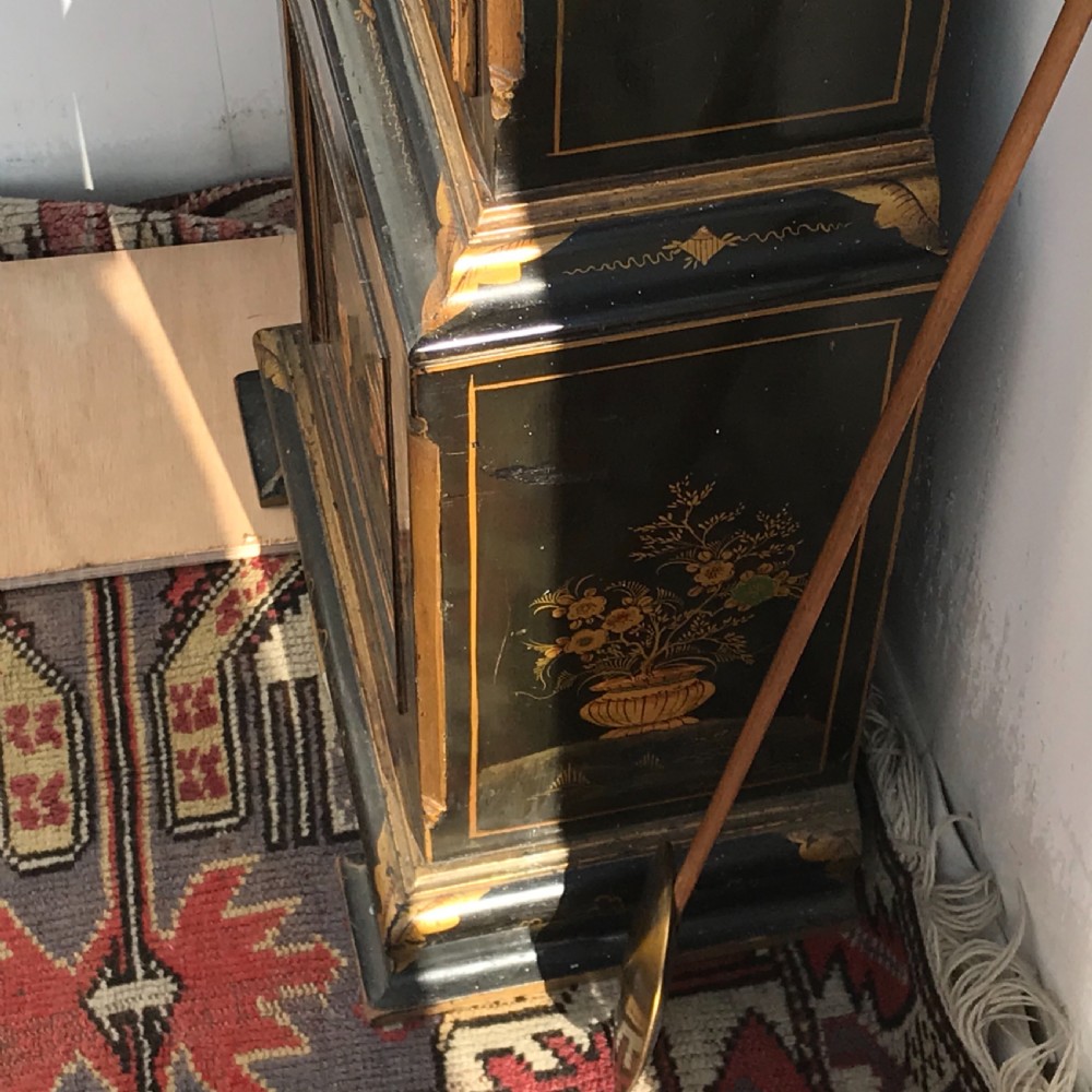Grandmothers clock, chinoiserie paintings stunning work View XV