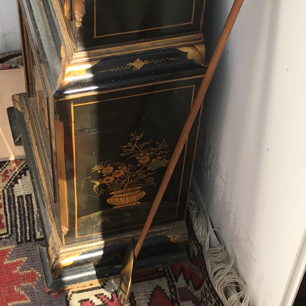 Grandmothers clock, chinoiserie paintings stunning work View XVI