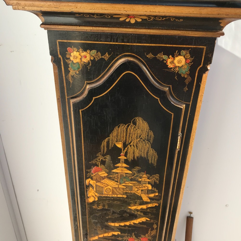 Grandmothers clock, chinoiserie paintings stunning work View XXI