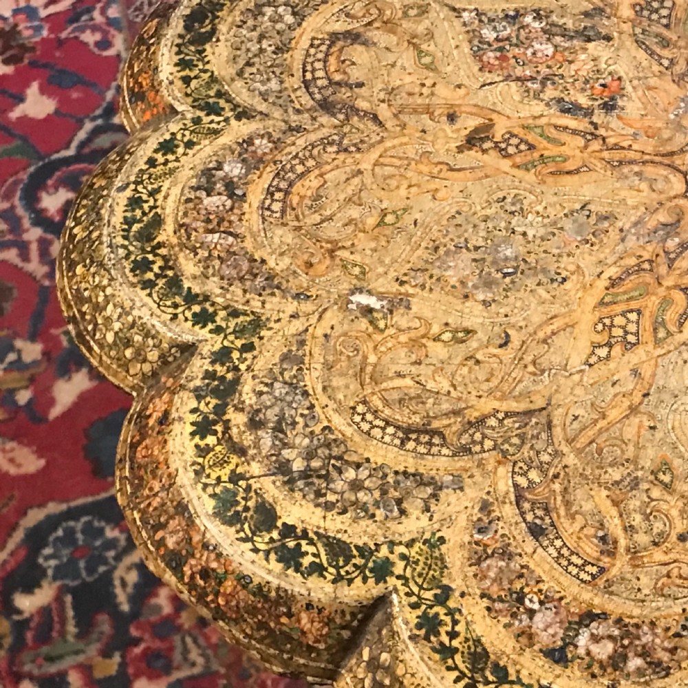 Islamic occasional table late 19th century  View IX