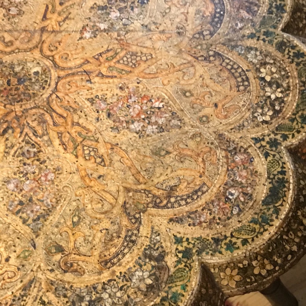 Islamic occasional table late 19th century  View XI