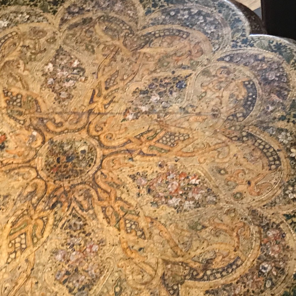 Islamic occasional table late 19th century  View XII