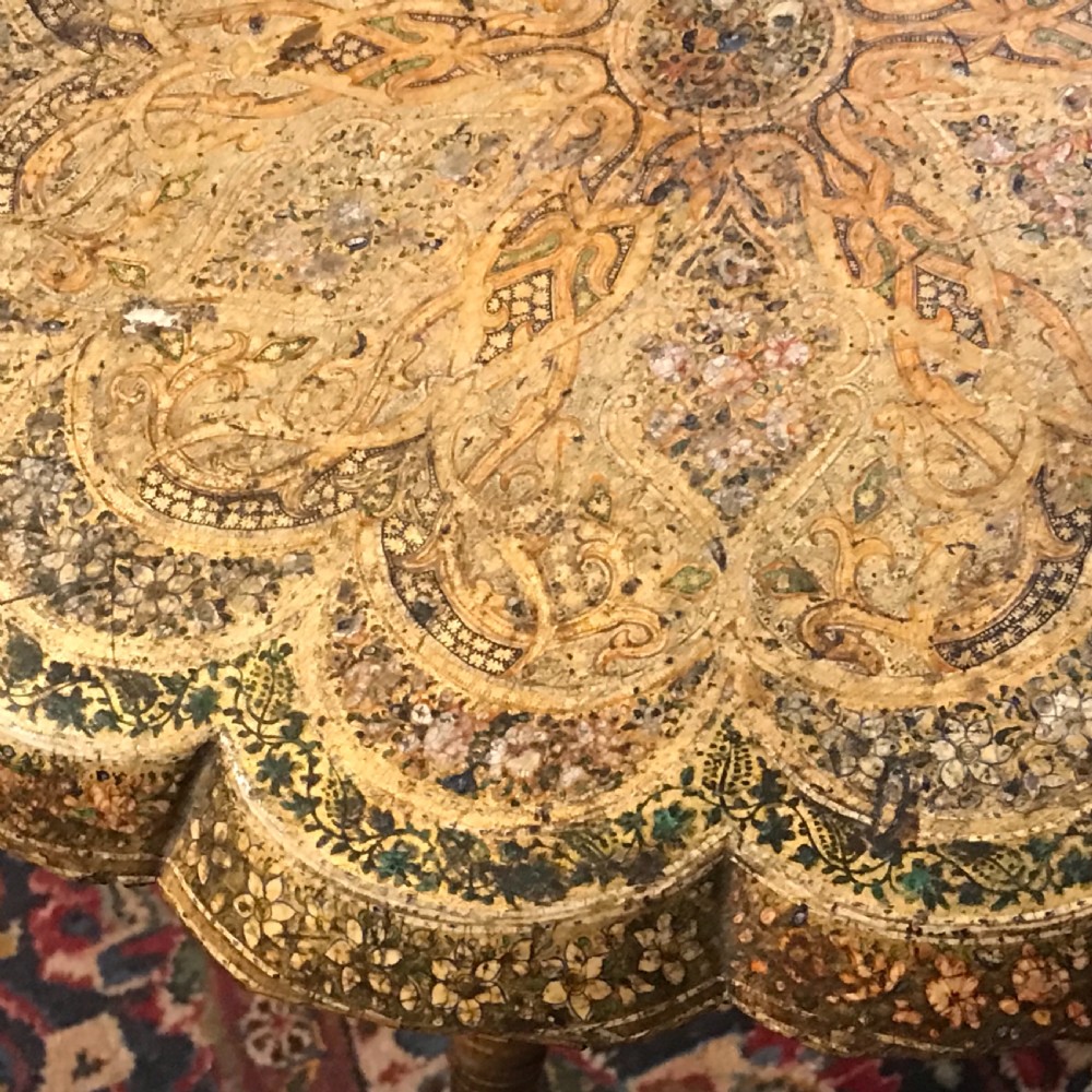 Islamic occasional table late 19th century  View XIII
