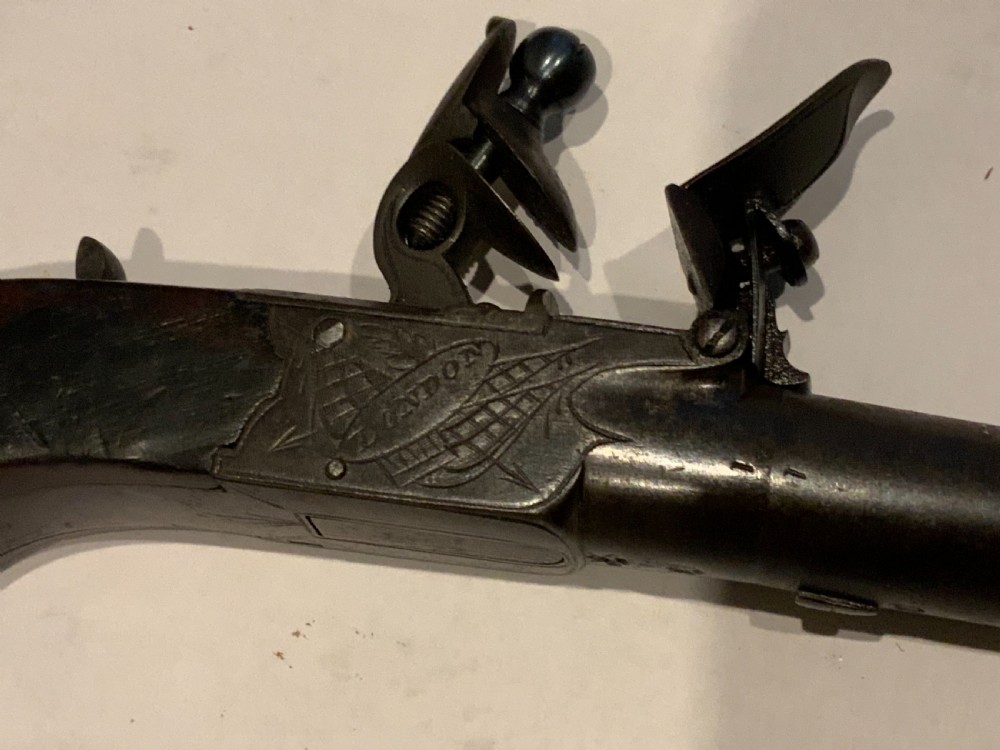 Flintlock pistol by Nock of London  View VI
