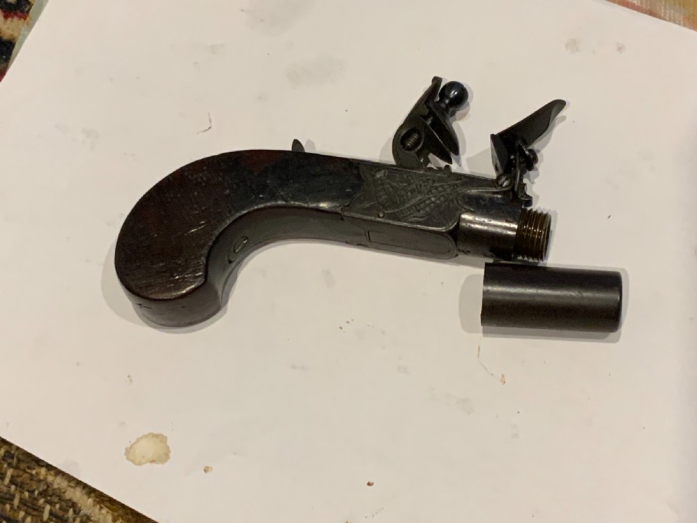 Flintlock pistol by Nock of London  View VII