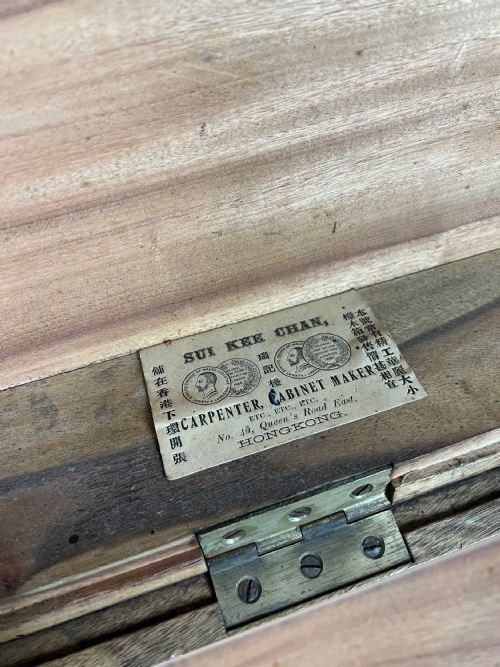 CAMPHOR CHEST CIRCA 1880 - ADDITIONAL PHOTO 5