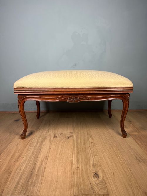 french manner luggage rackseat in beech - CATEGORY: ANTIQUE STOOLS - DATED EDWARDIAN
